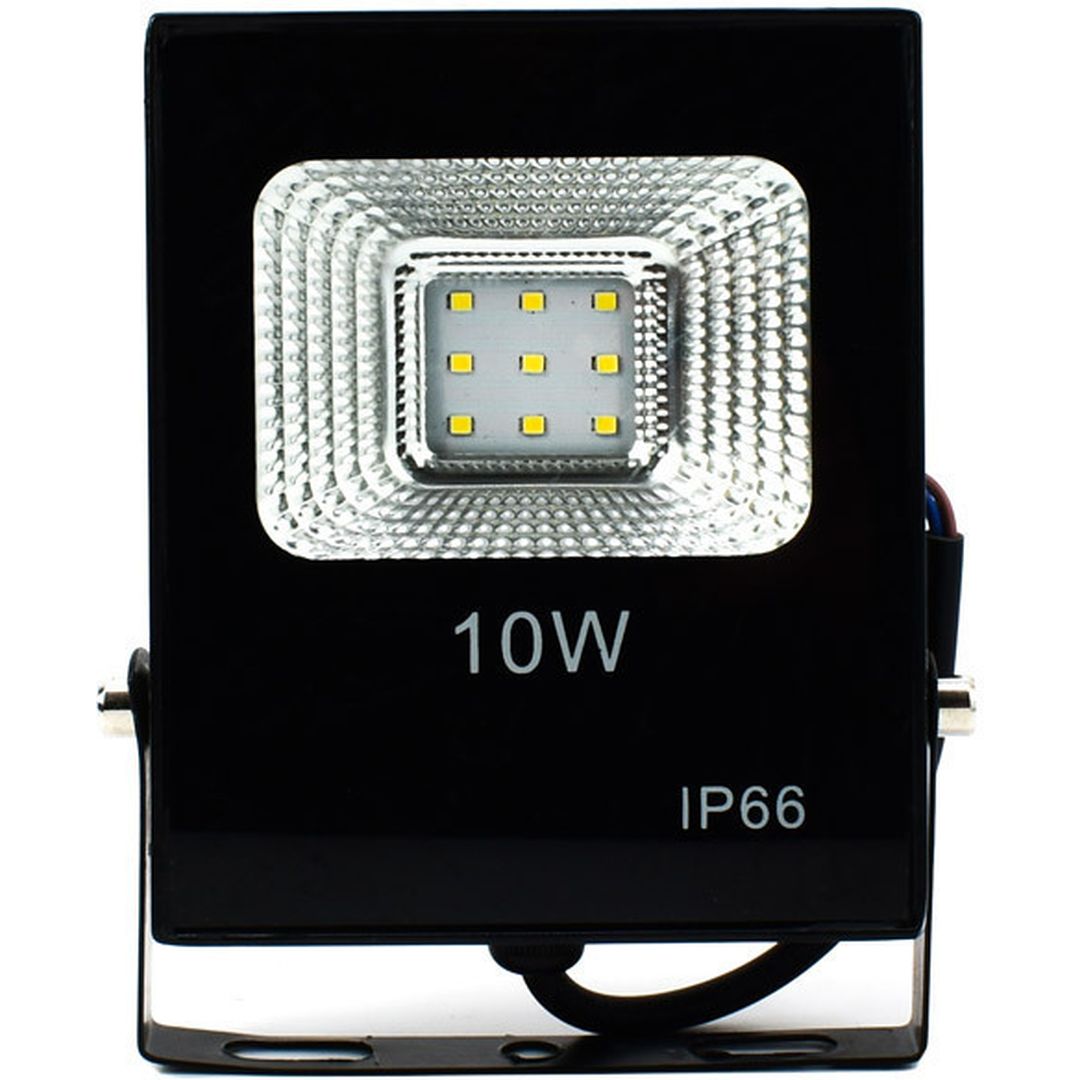Προβολέας Flood Light LED SMD 10W AC85 - 265V IP66 Λευκού Φωτισμού LYLU LY-10W - Μαύρο
