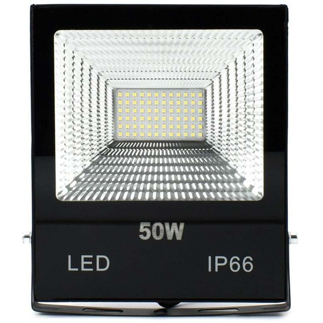 Προβολέας Flood Light LED SMD 50W AC85 - 265V IP66 Λευκού Φωτισμού LYLU LY-50W - Μαύρο