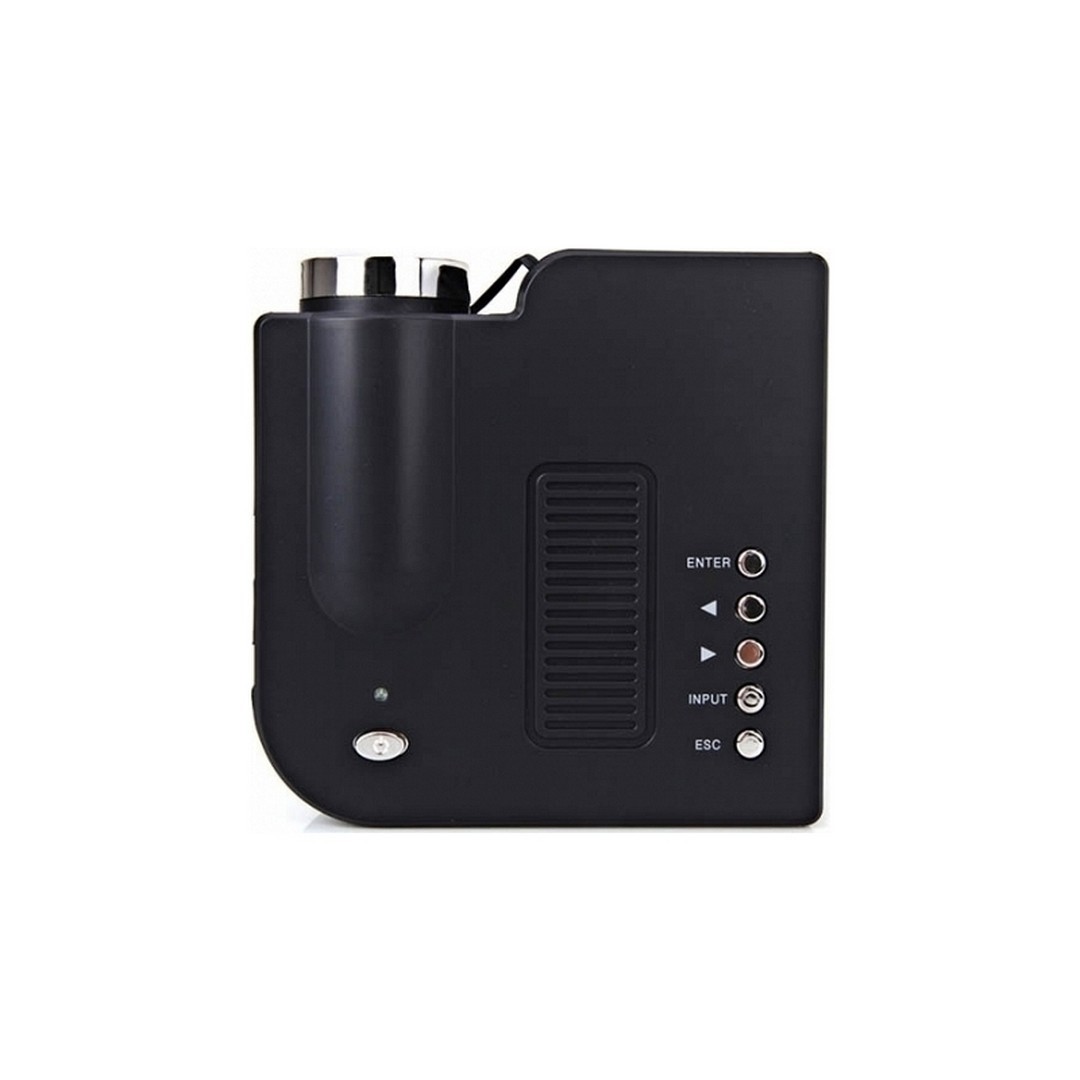 Μίνι έγχρωμο LED Projector UC28+ με εισόδους HDMI, AV, VGA, USB και κάρτα SD