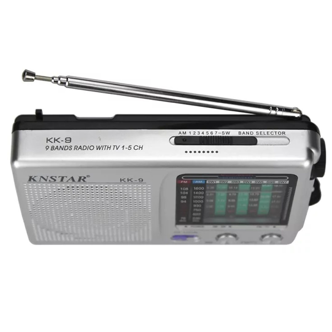 Φορητό ραδιόφωνο επαναφορτιζόμενο με usb μαύρο CMiK MK-116