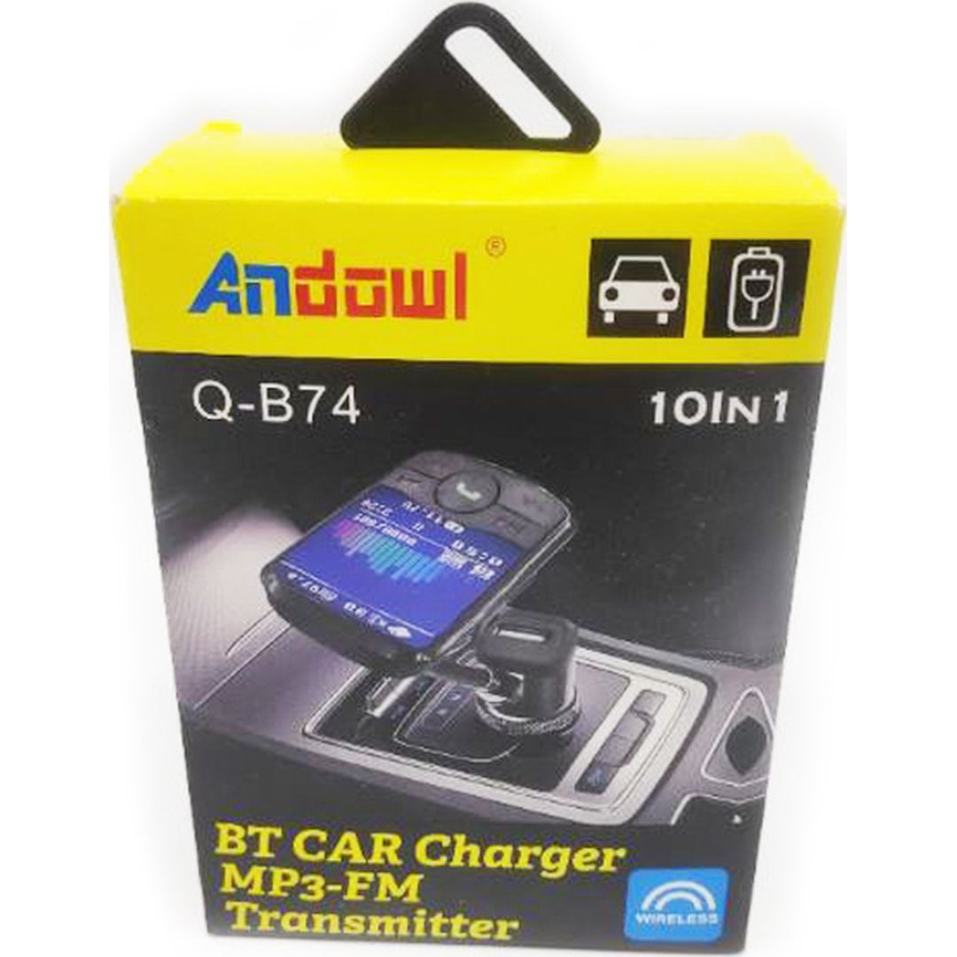 Andowl FM Transmitter Αυτοκινήτου με MicroSD / Bluetooth Q-B74