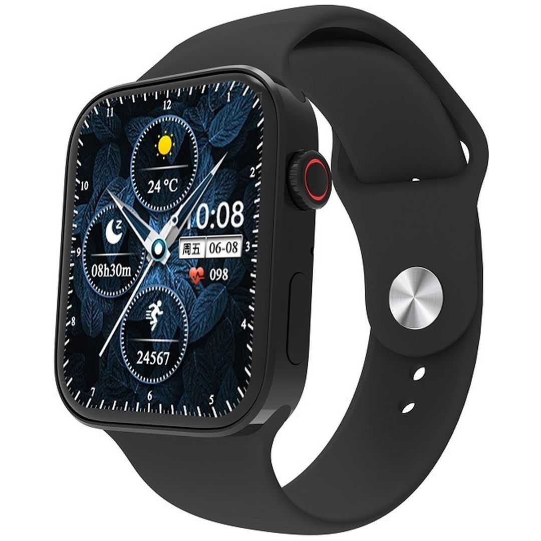 N76 Smartwatch με Παλμογράφο (Μαύρο)