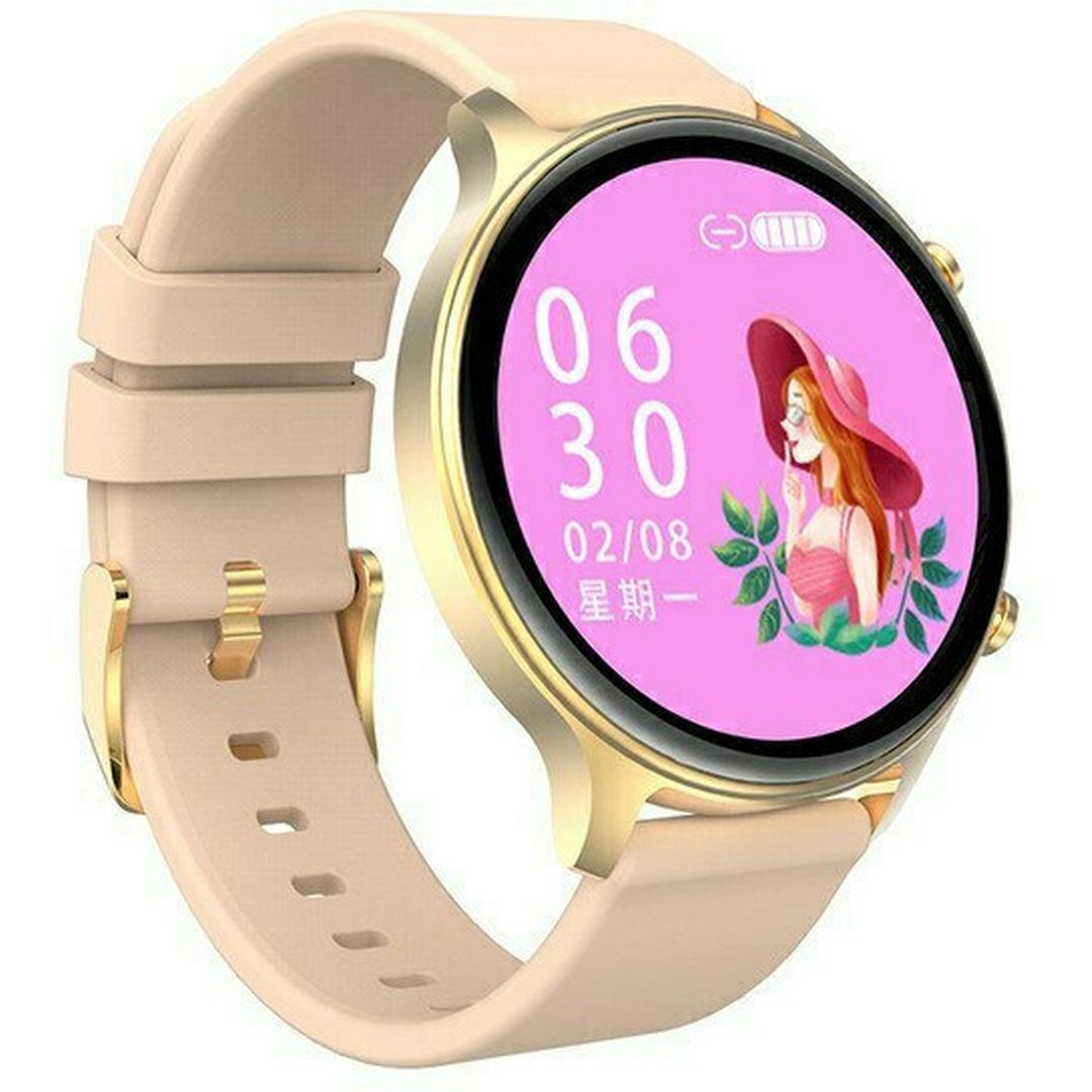 Dosspor DS30 Smartwatch με Παλμογράφο (Fashion Pink)