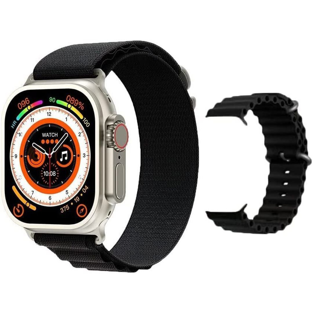 Z69 Ultra 49mm Smartwatch με Παλμογράφο (Μαύρο)