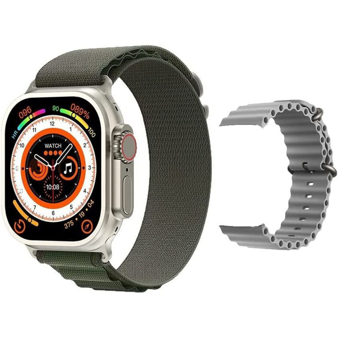 Z69 Ultra 49mm Smartwatch με Παλμογράφο (Γκρι)