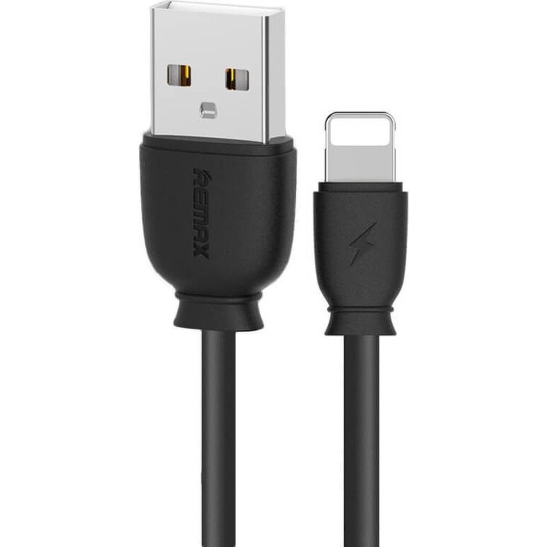 Remax Regular USB to Lightning Cable Μαύρο 1m (Suji)