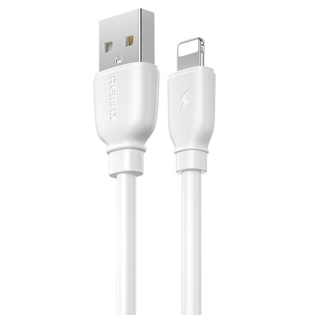 Remax Regular USB to Lightning Cable Λευκό 1m (RC-138i)