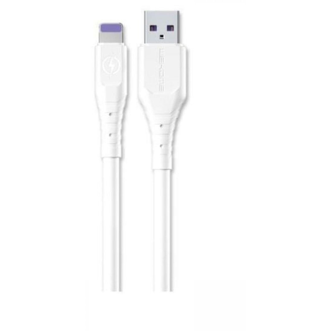WK WDC-152i USB-A to Lightning Cable Λευκό 1m
