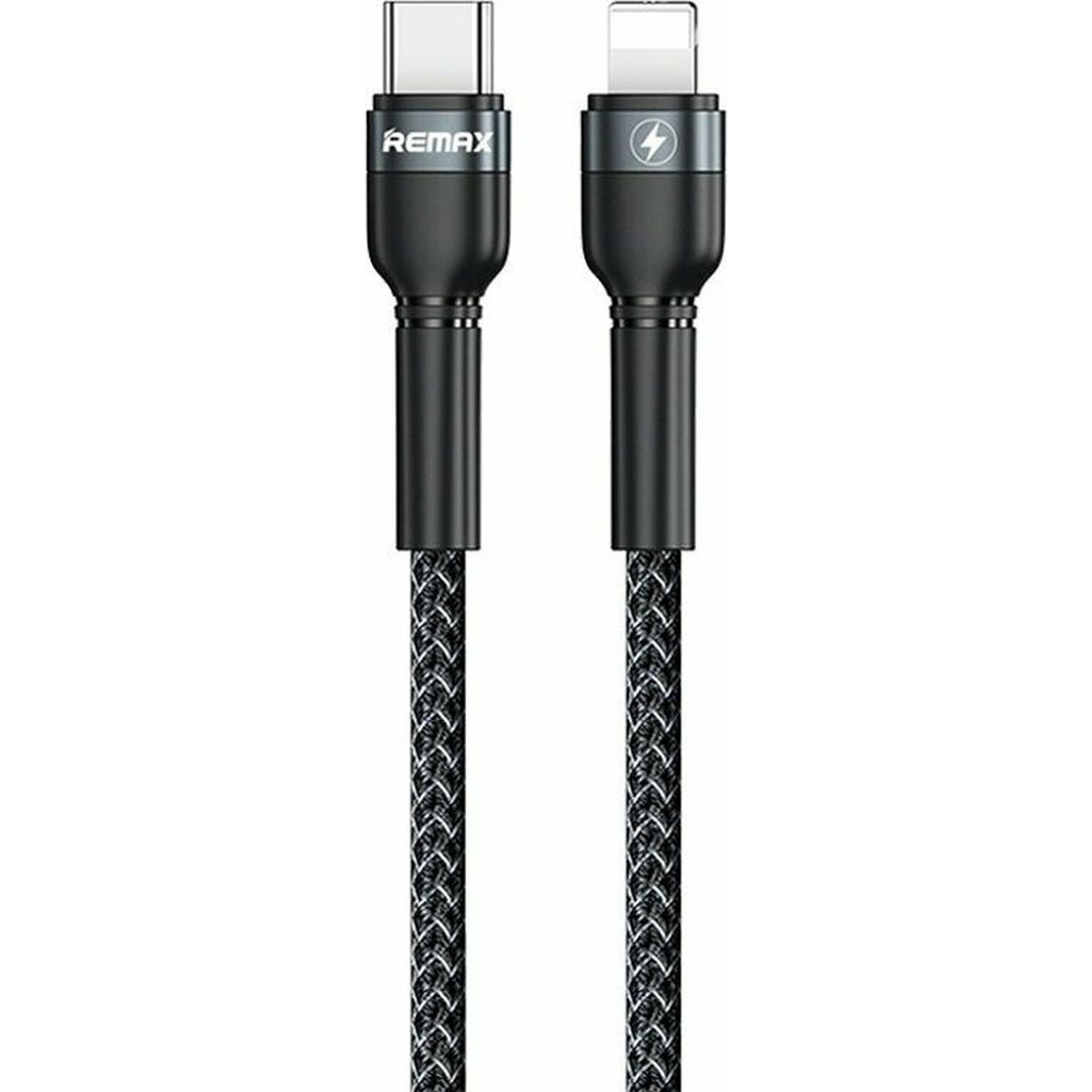 Remax Jany RC-171 Braided USB-C to Lightning Cable 100W Μαύρο 1m