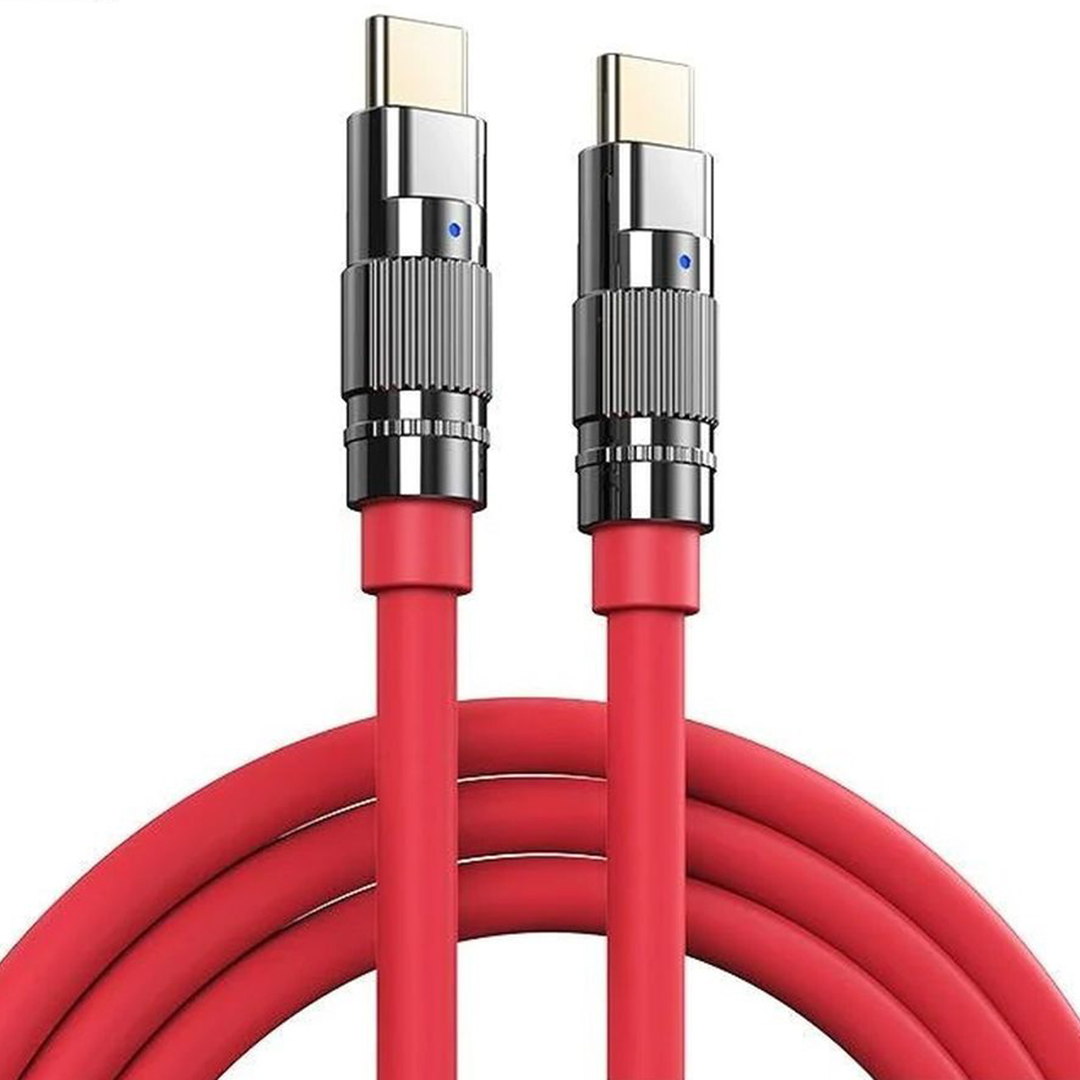 Remax USB 3.0 Cable USB-C male - 100W Κόκκινο 1.2m (RC-C055)