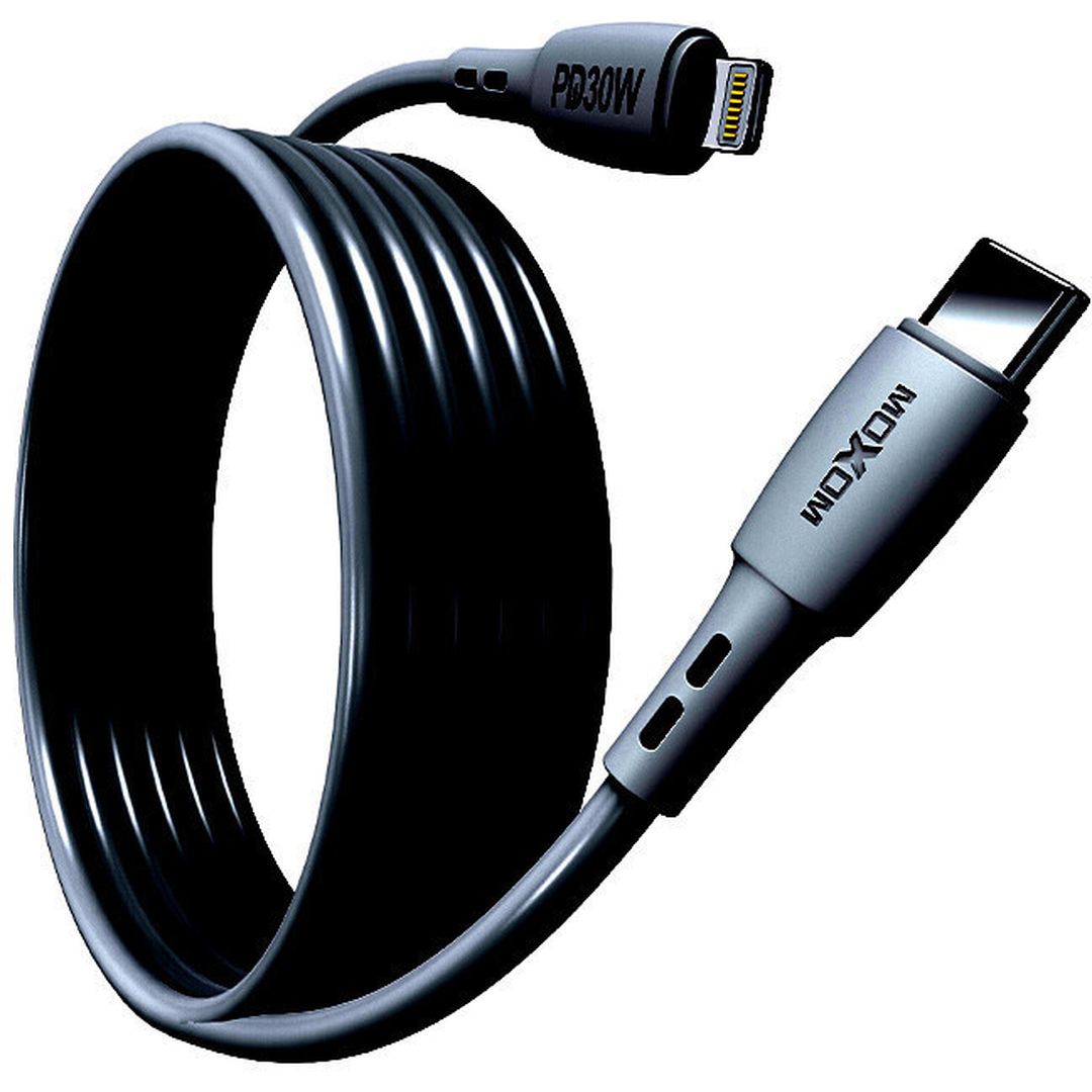 Moxom MX-CB133 USB-C to Lightning Cable 30W Μαύρο 2m