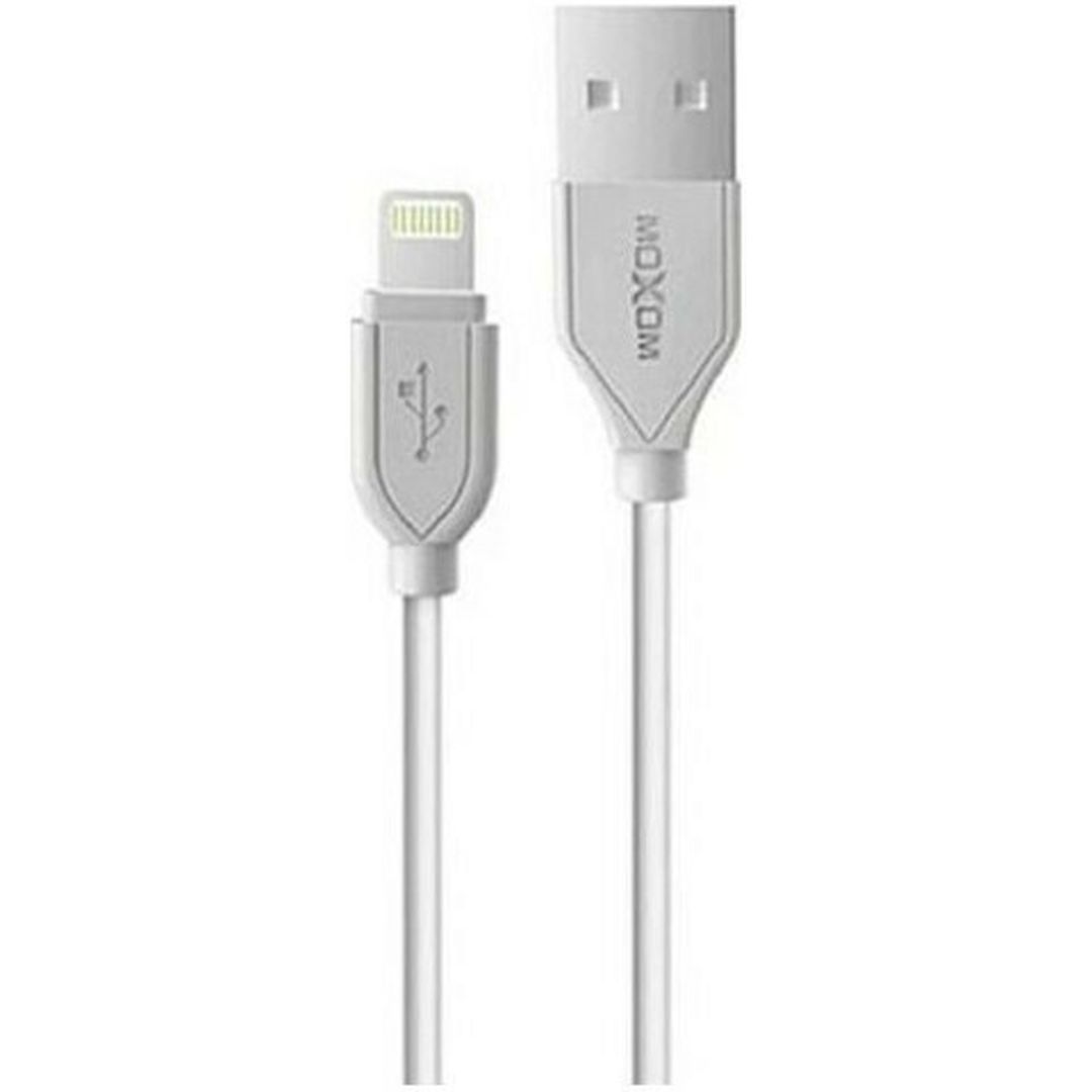 Moxom CC-06 USB to Lightning Cable Λευκό 1.2m