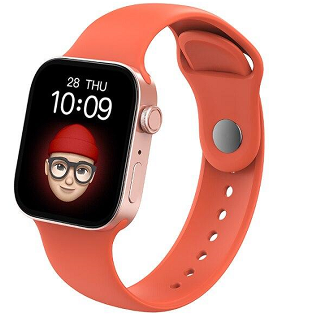 Smartwatch με παλμογράφο και οθόνη αφής TK700 σε ροζ χρώμα