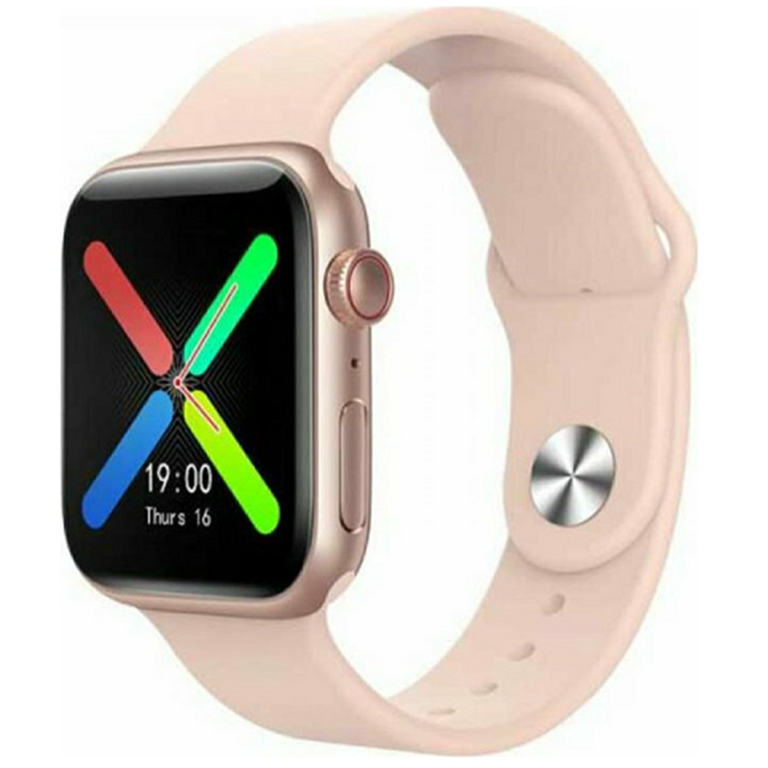Smartwatch με παλγμογράφο T500 σε ροζ χρώμα