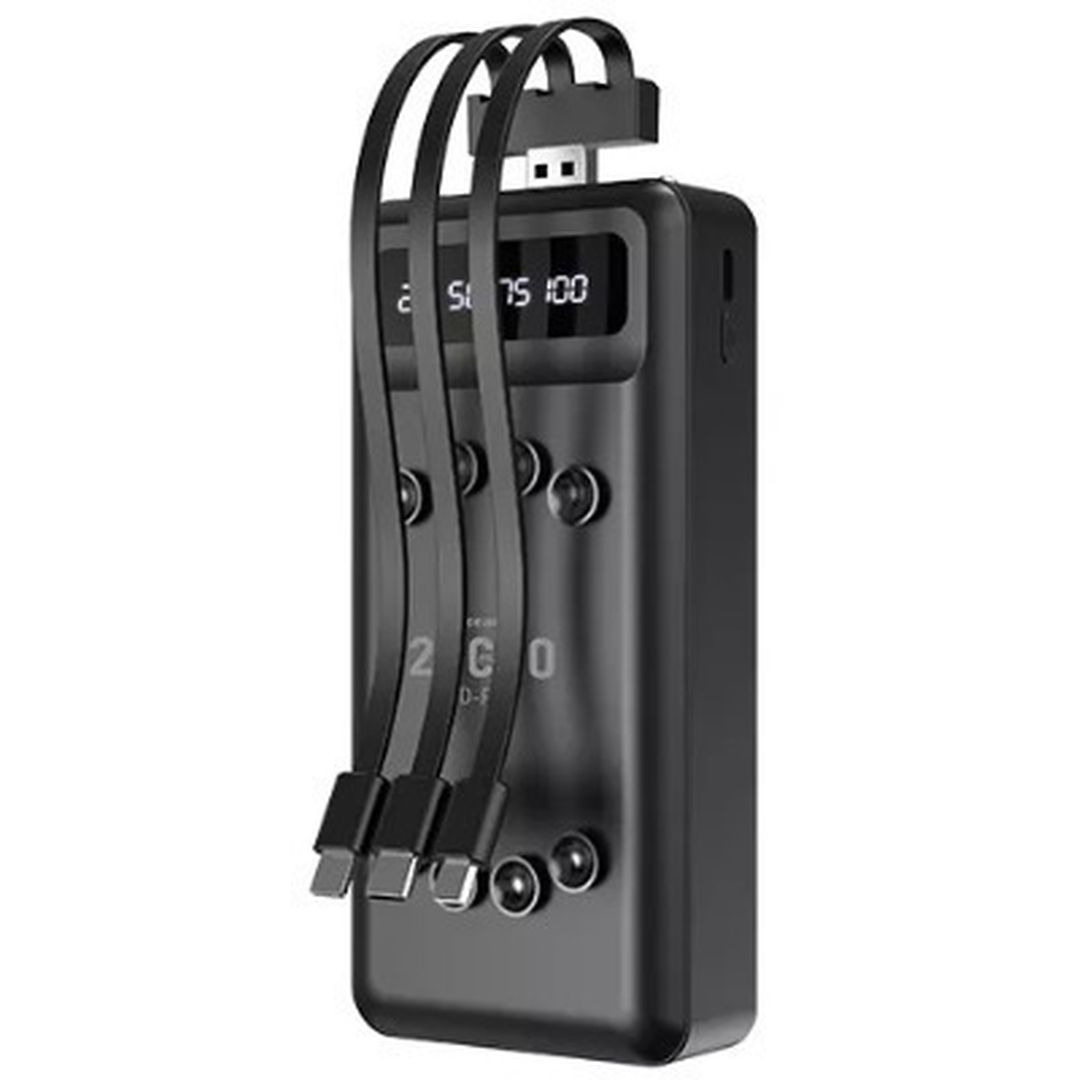 Proda PD-P92 Power Bank 10000mAh 10W με Θύρα USB-A και Θύρα USB-C Μαύρο