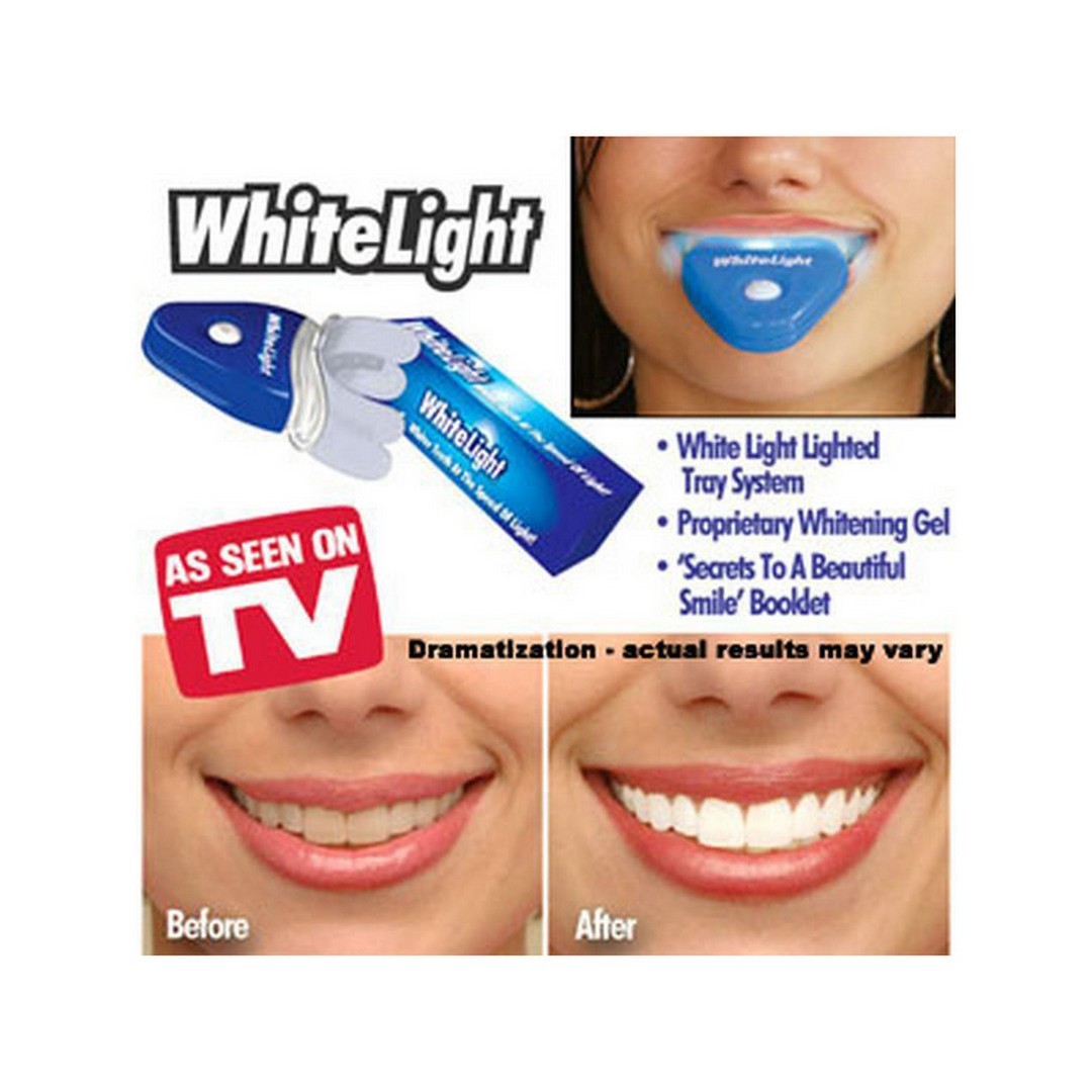 Πλήρες σύστημα λεύκανσης δοντιών την τεχνολογία φωτός White Light