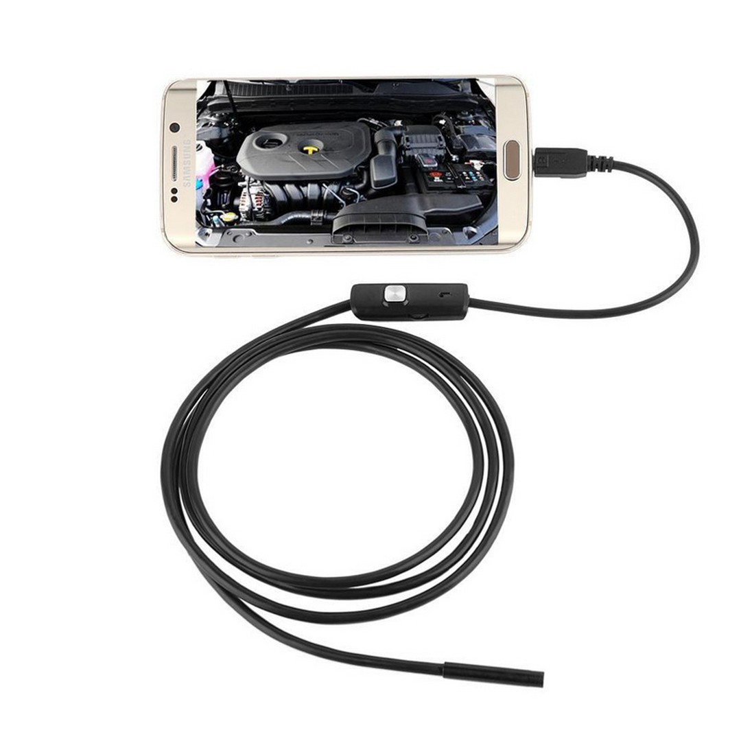 Αδιάβροχη κάμερα USB ενδοσκοπικό με LED για κινητά τηλέφωνα ANDROID