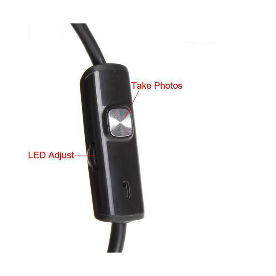 USB αδιάβροχη κάμερα ενδοσκοπικό με LED για κινητά τηλέφωνα ANDROID 1,65m - ΑΝ97