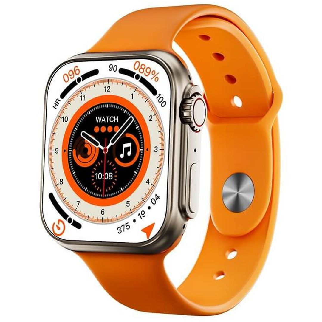 Z59 Ultra 45mm Smartwatch με Παλμογράφο (Πορτοκαλί)