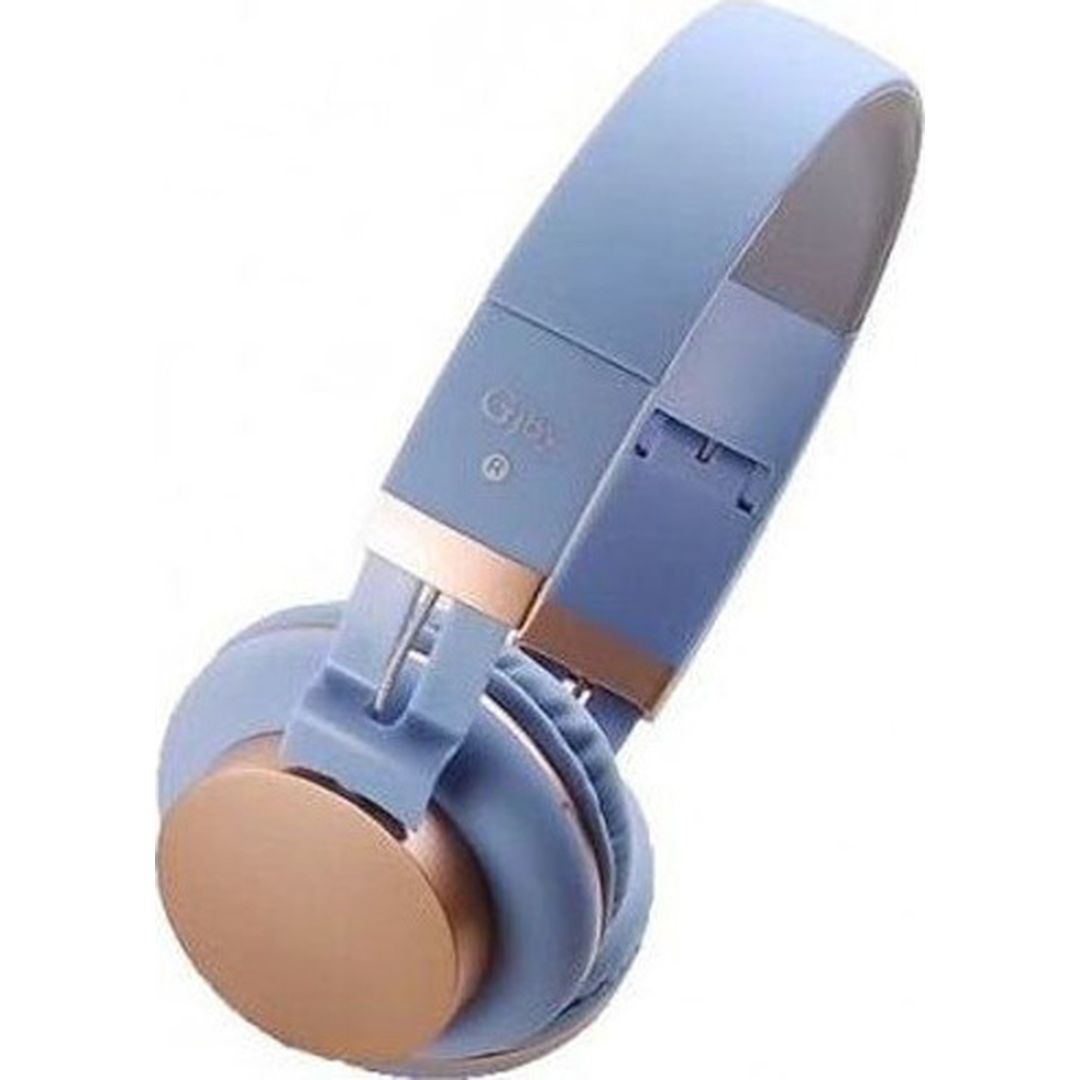 GJ-18 Ενσύρματα On Ear Ακουστικά Μπλε