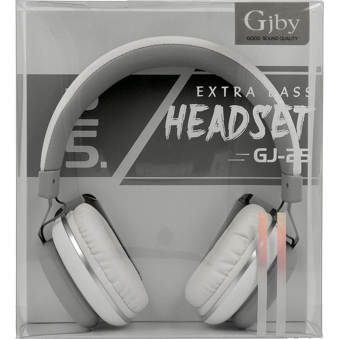 Gjby GJ-25 Ενσύρματα On Ear Παιδικά Ακουστικά Λευκά