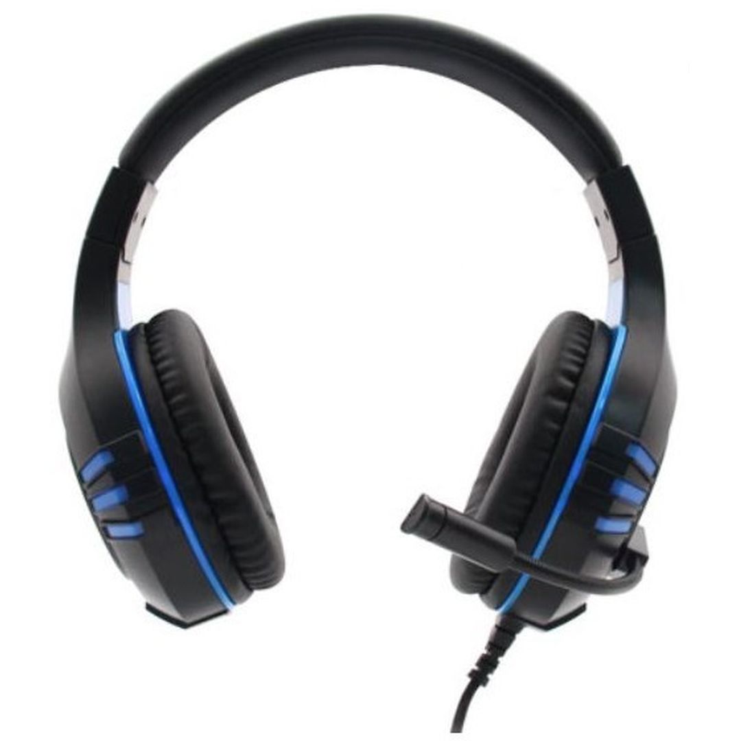 Komc M205 On Ear Gaming Headset με σύνδεση 3.5mm Μπλε