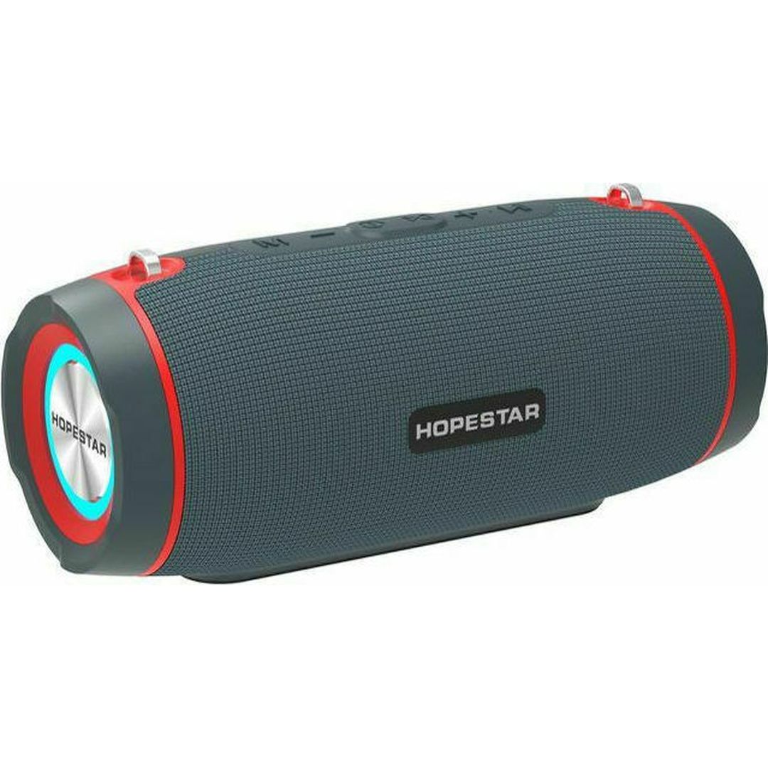 Hopestar H45 Party Ηχείο Bluetooth 10W με Ραδιόφωνο και Διάρκεια Μπαταρίας έως 4 ώρες Blue/Red