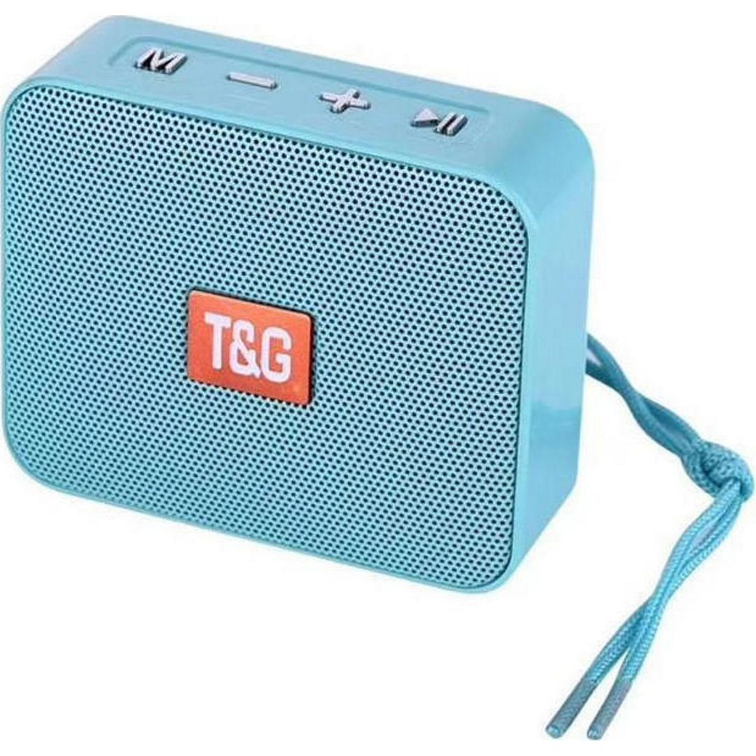 T&G TG-166 Ηχείο Bluetooth 5W με Διάρκεια Μπαταρίας έως 2 ώρες Τιρκουάζ