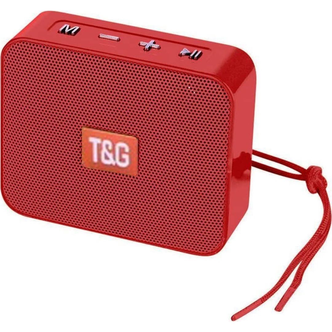 T&G TG-166 Ηχείο Bluetooth 5W με Διάρκεια Μπαταρίας έως 2 ώρες Κόκκινο