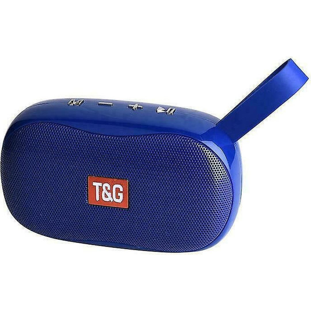 T&G TG-173 Ηχείο Bluetooth 5W με Ραδιόφωνο και Διάρκεια Μπαταρίας έως 6 ώρες Dark Blue