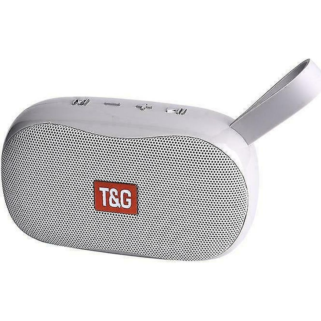 T&G TG-173 Ηχείο Bluetooth 5W με Ραδιόφωνο και Διάρκεια Μπαταρίας έως 6 ώρες Γκρι