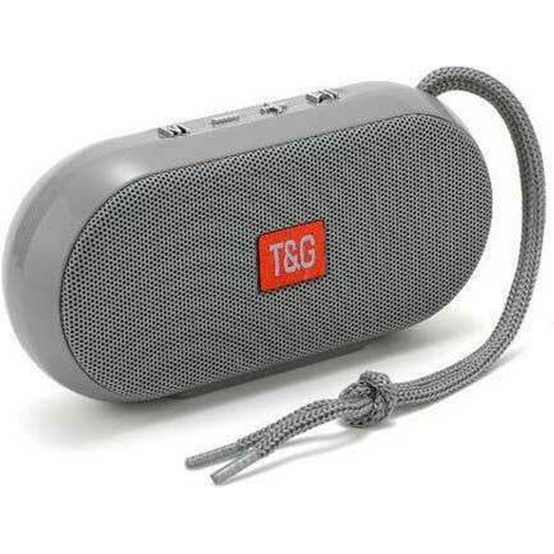 T&G TG-179 Ηχείο Bluetooth 5W με Ραδιόφωνο και Διάρκεια Μπαταρίας έως 4 ώρες Γκρι