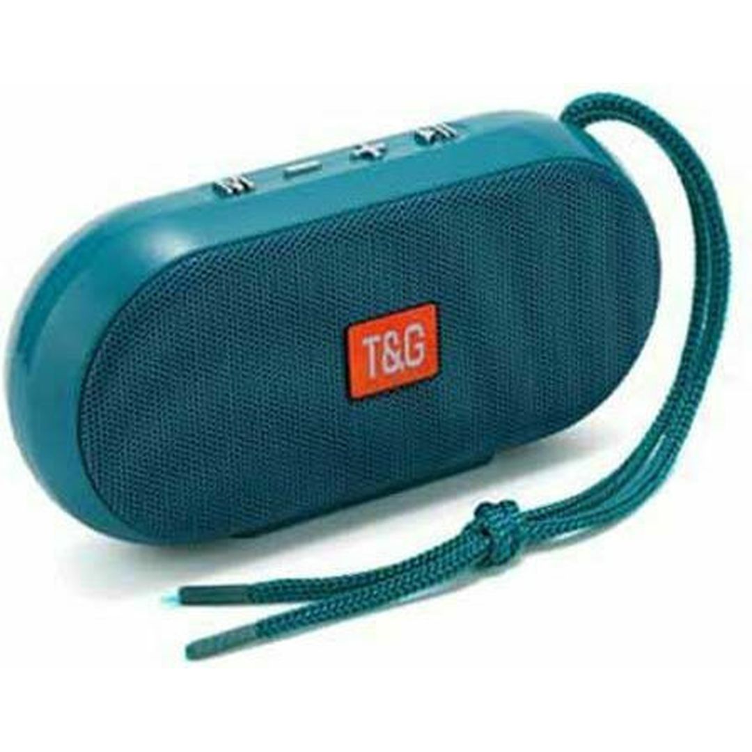 T&G TG-179 Ηχείο Bluetooth 5W με Ραδιόφωνο και Διάρκεια Μπαταρίας έως 4 ώρες Peacock Blue