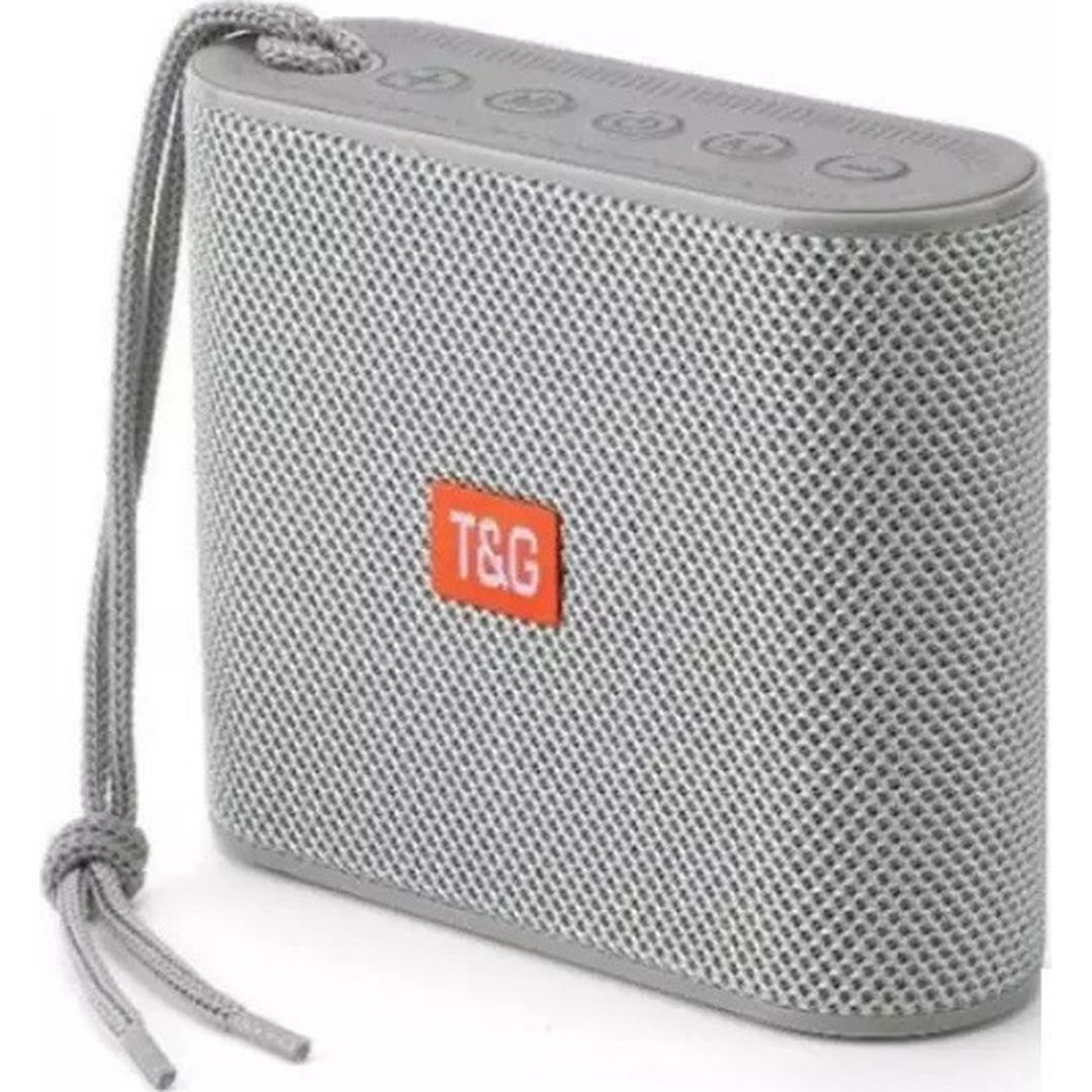 T&G TG-185 Ηχείο Bluetooth 10W με Ραδιόφωνο Γκρι