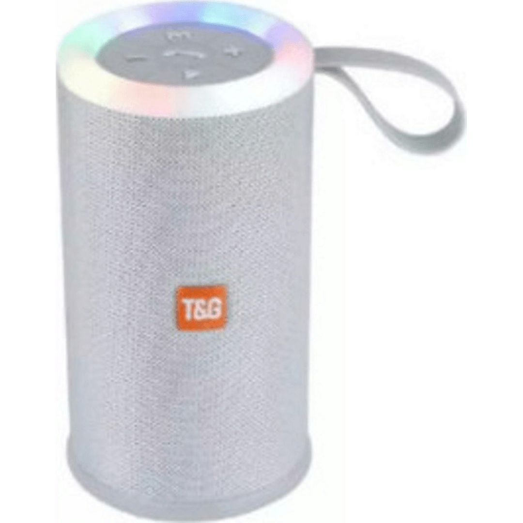 T&G TG-512 Ηχείο Bluetooth 10W με Ραδιόφωνο Γκρι