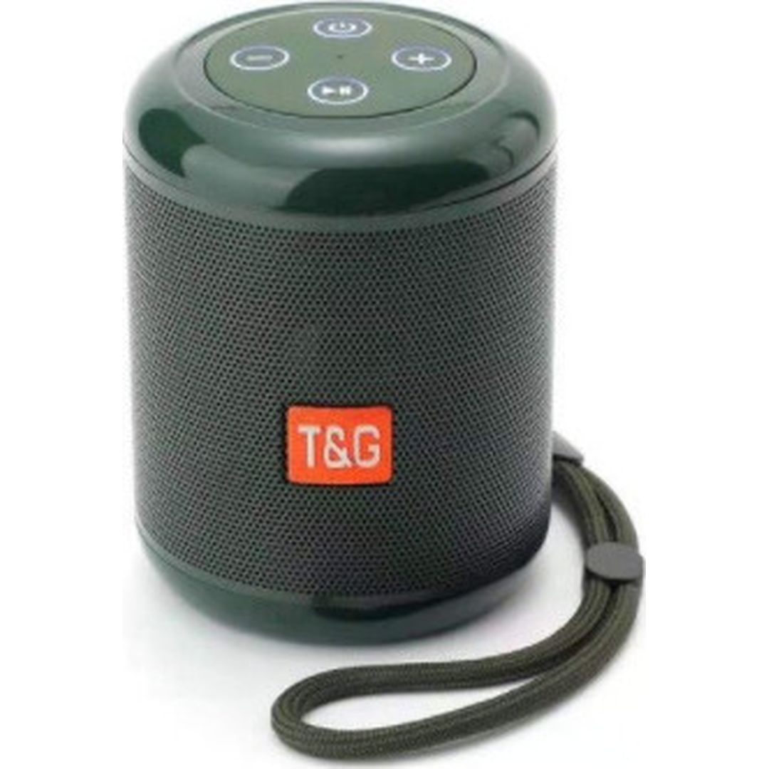 T&G TG-519 Ηχείο Bluetooth 5W με Διάρκεια Μπαταρίας έως 3 ώρες Πράσινο
