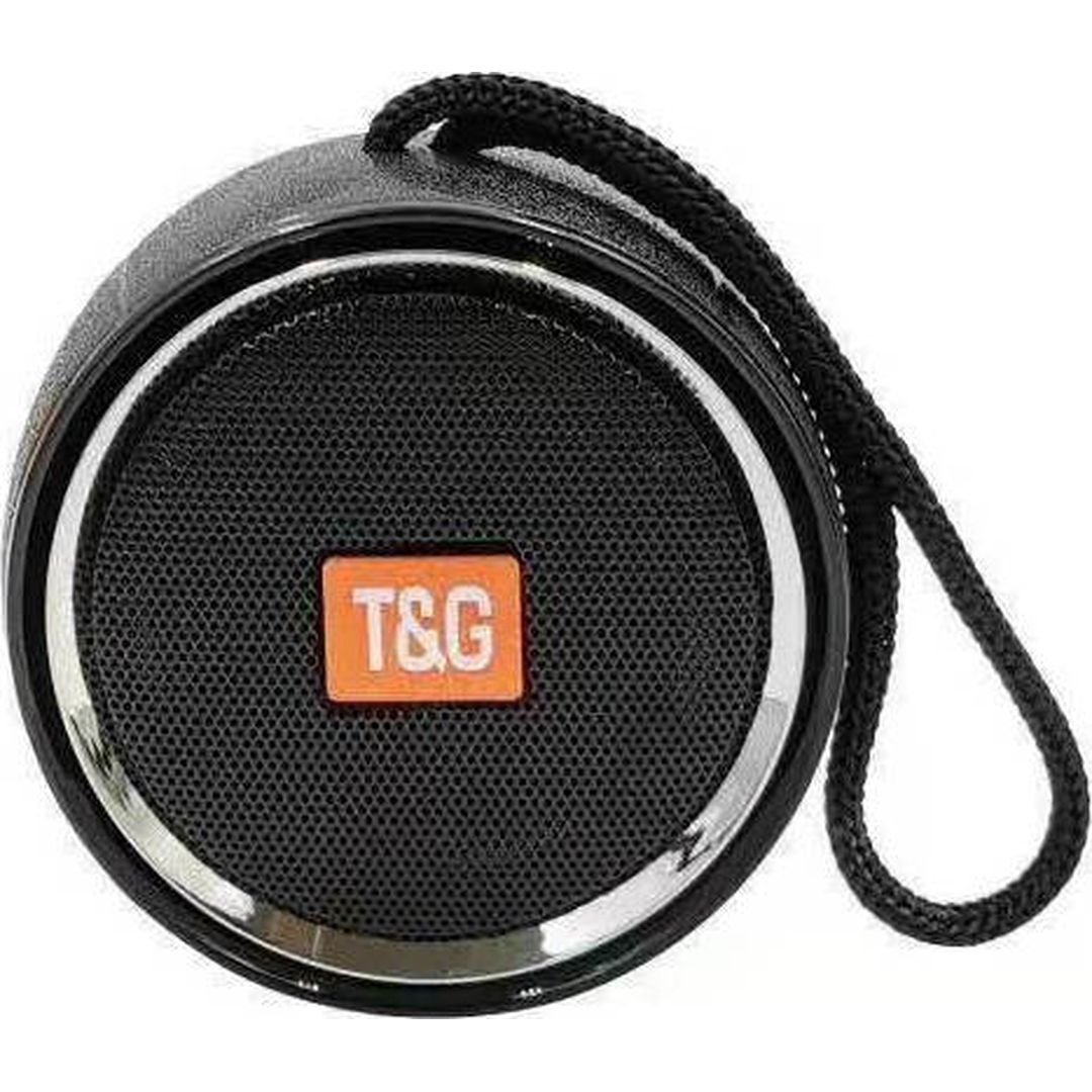 T&G TG-536 Ηχείο Bluetooth 3W με Ραδιόφωνο και Διάρκεια Μπαταρίας έως 4 ώρες Μαύρο