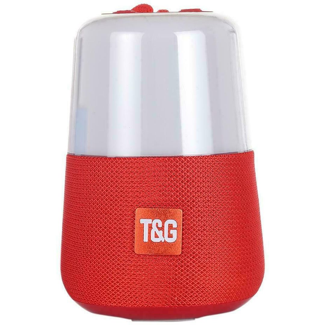 T&G TG168 Ηχείο Bluetooth 5W με Ραδιόφωνο Κόκκινο