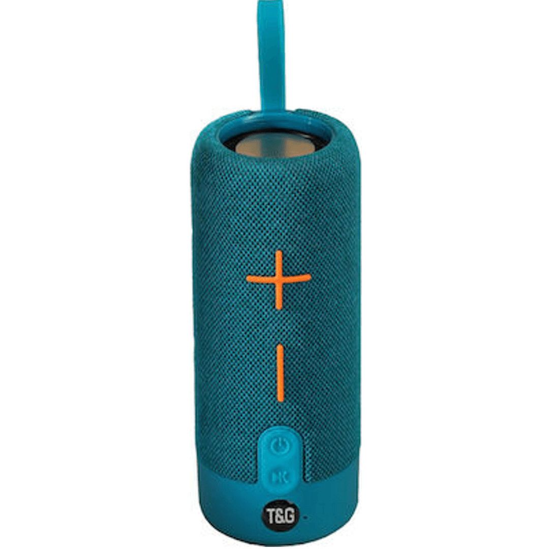 T&G TG-619 Ηχείο Bluetooth 10W με Ραδιόφωνο και Διάρκεια Μπαταρίας έως 2 ώρες Γαλάζιο