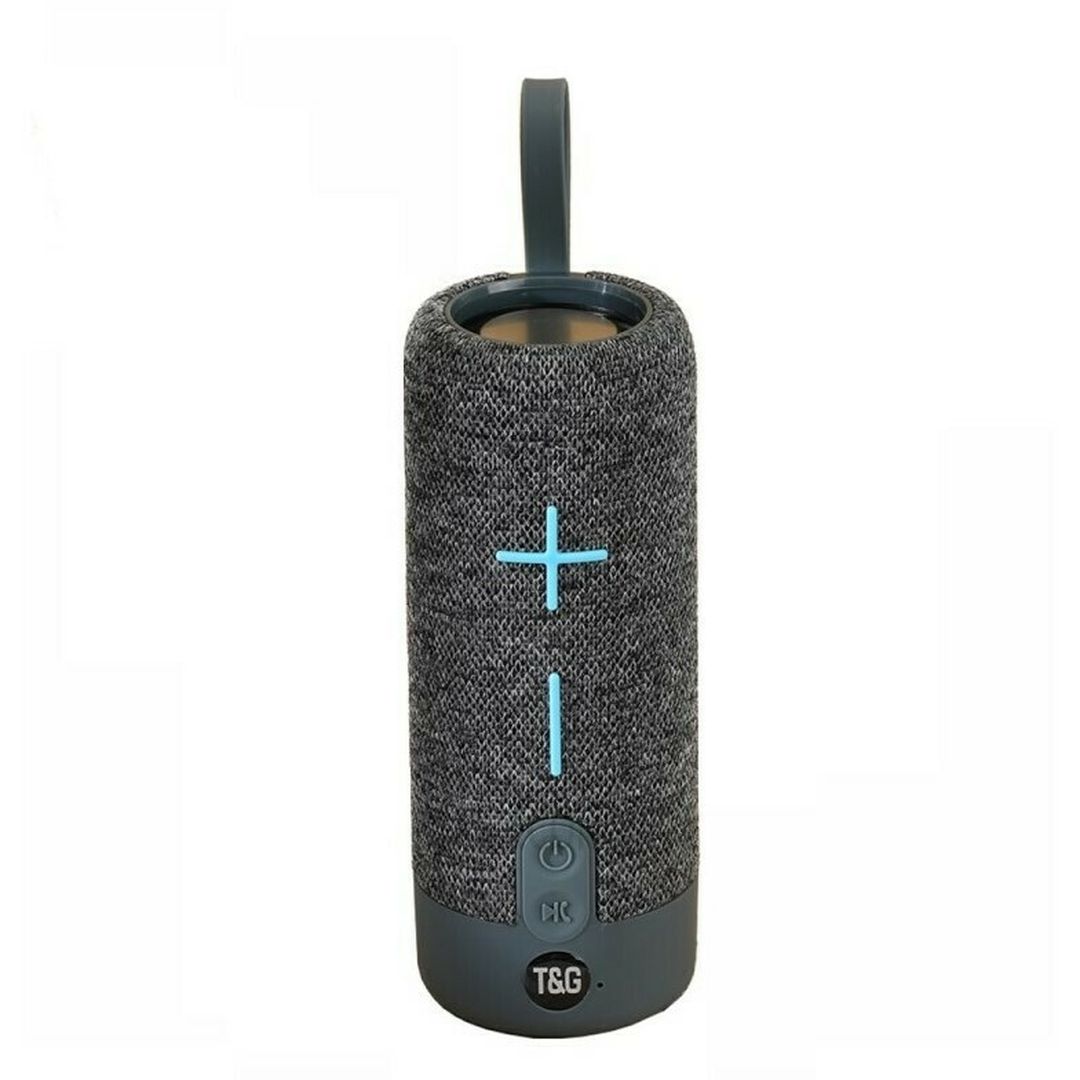 T&G TG-619 Ηχείο Bluetooth 10W με Ραδιόφωνο και Διάρκεια Μπαταρίας έως 2 ώρες Γκρι