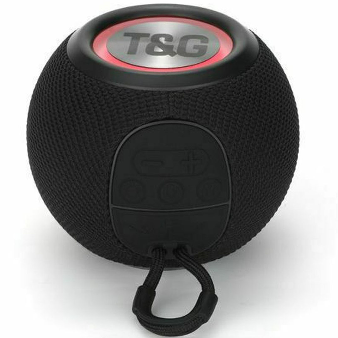 T&G TG-337 Ηχείο Bluetooth 5W με Ραδιόφωνο και Διάρκεια Μπαταρίας έως 3 ώρες Μαύρο