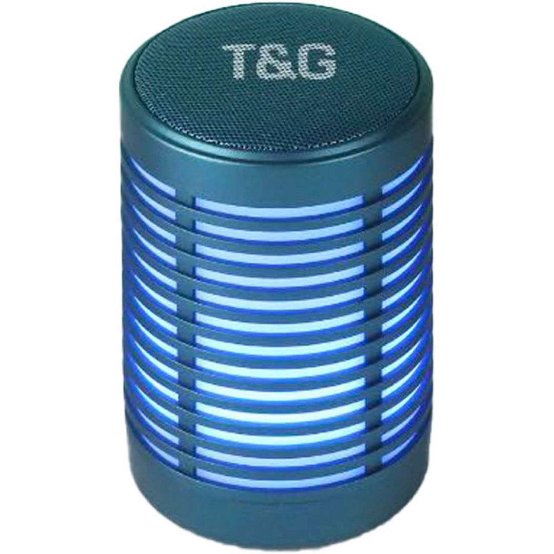 T&G TG-371 Ηχείο Bluetooth 5W με Ραδιόφωνο και Διάρκεια Μπαταρίας έως 2 ώρες Μπλε