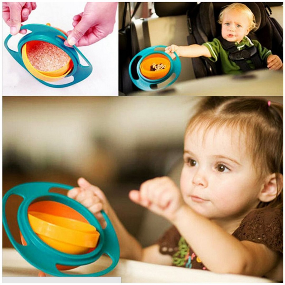 Γυροσκοπικό μπολ για παιδιά που συγκρατεί το φαγητό - Universal Gyro Bowl