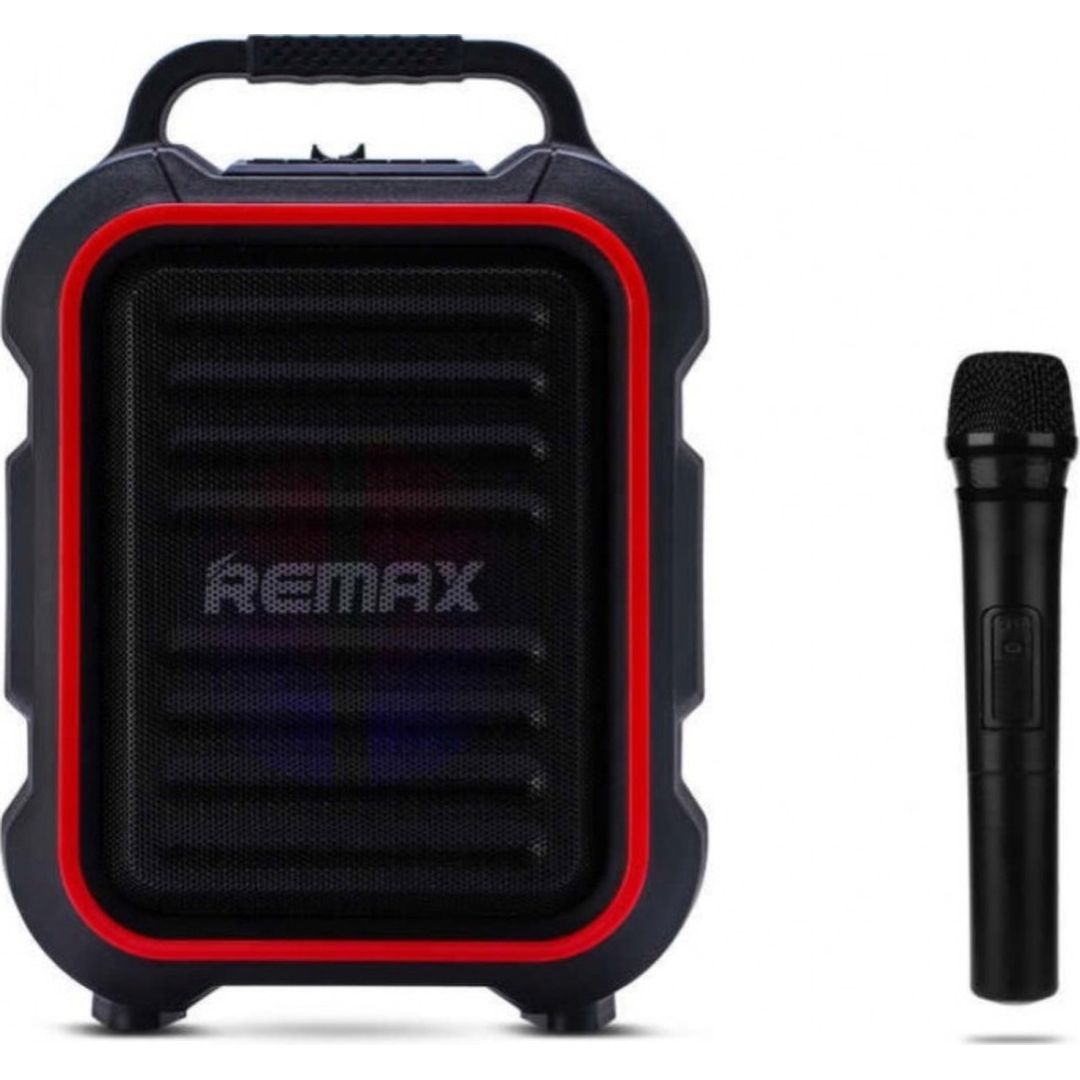 Remax Σύστημα Karaoke με Ασύρματo Μικρόφωνo RB X3 σε Μαύρο Χρώμα