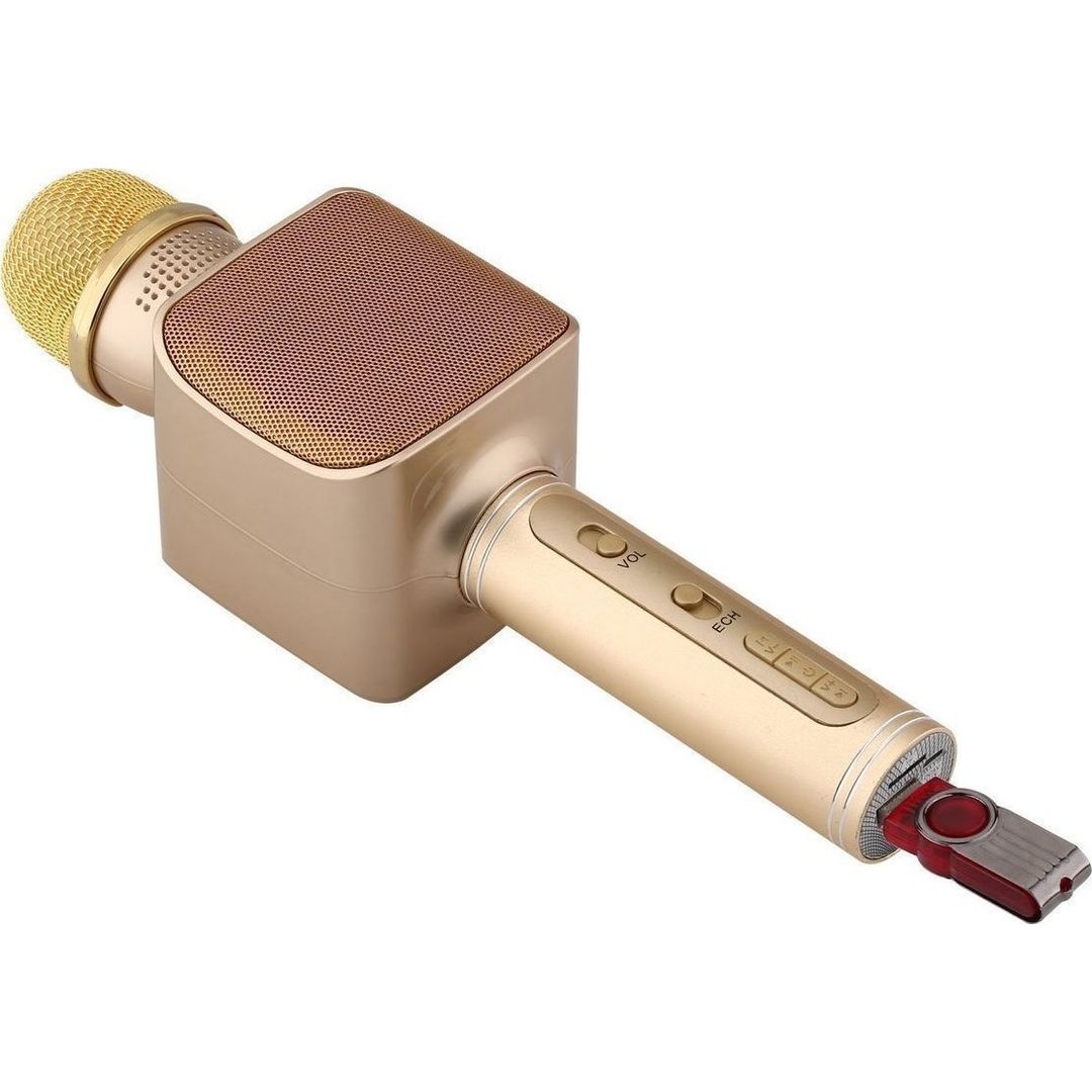 Ασύρματο Μικρόφωνο Karaoke YS-68 σε Χρυσό Χρώμα
