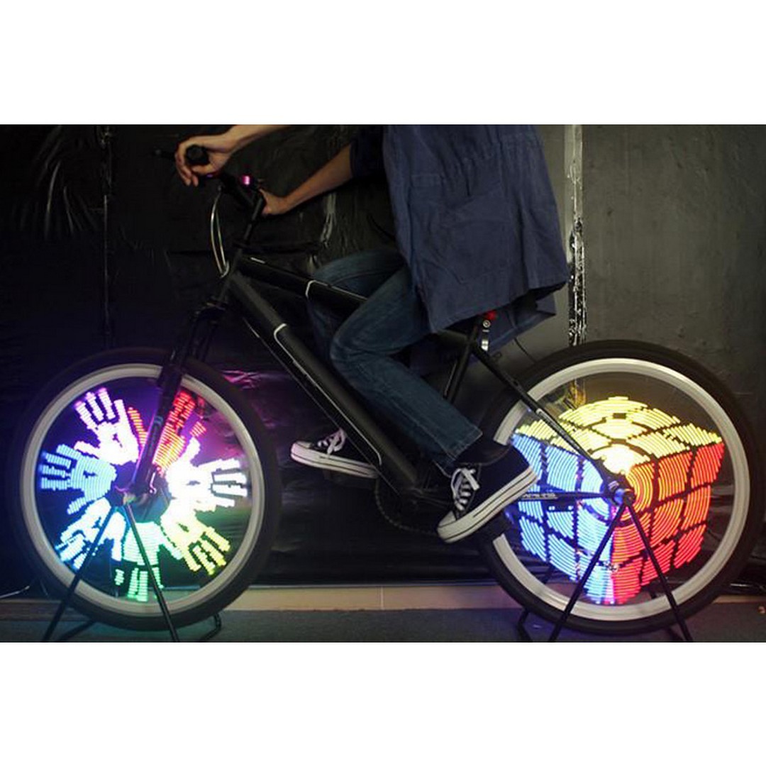 Προγραμματιζόμενο LED ρόδας ποδηλάτου