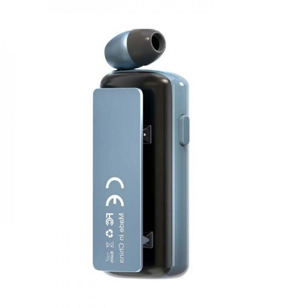 Fineblue F580 In-ear Bluetooth Handsfree Ακουστικό Μπλε