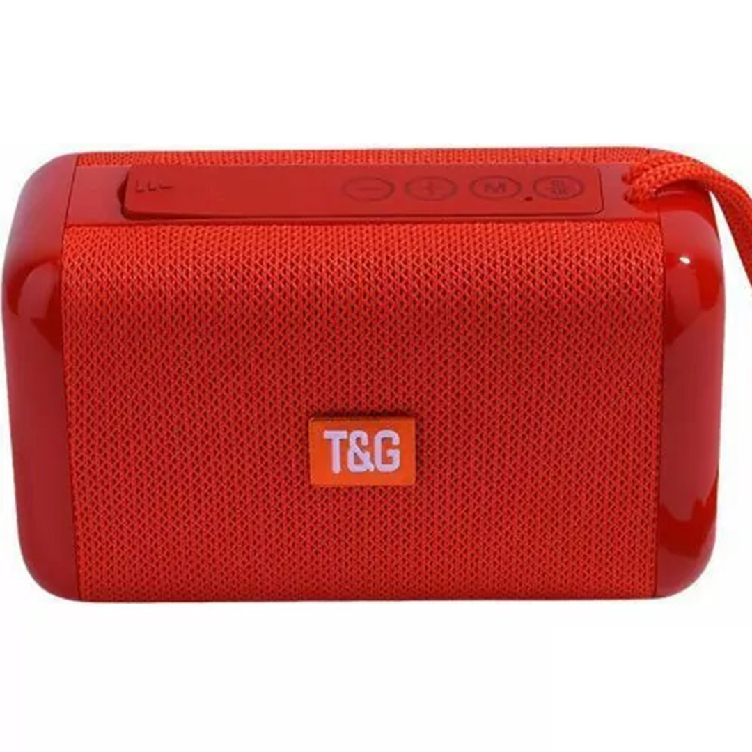 Ηχείο bluetooth 5W T&G TG-163 σε κόκκινο χρώμα