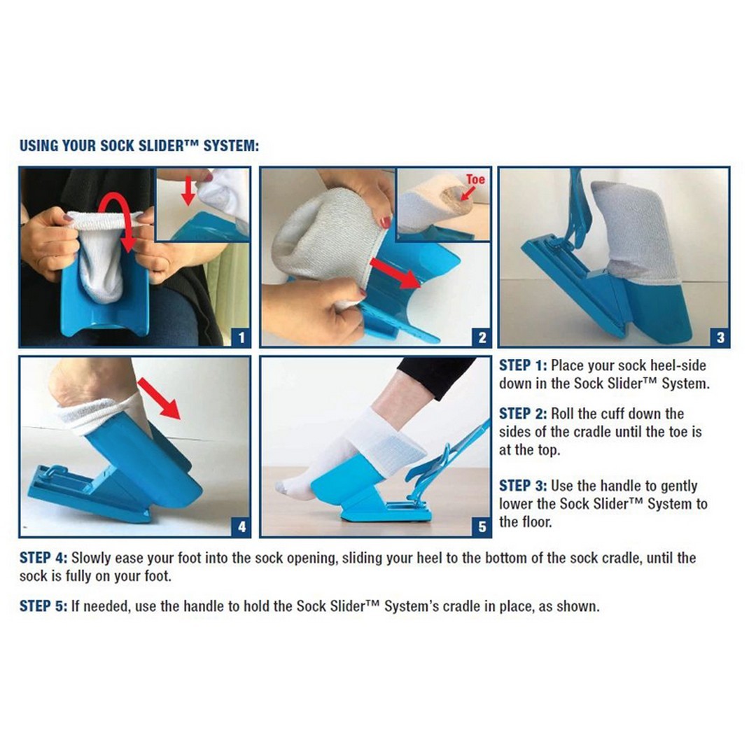 Βοηθητικός καλτσοφορετής - Σύστημα τοποθέτησης καλτσών - SockSlider