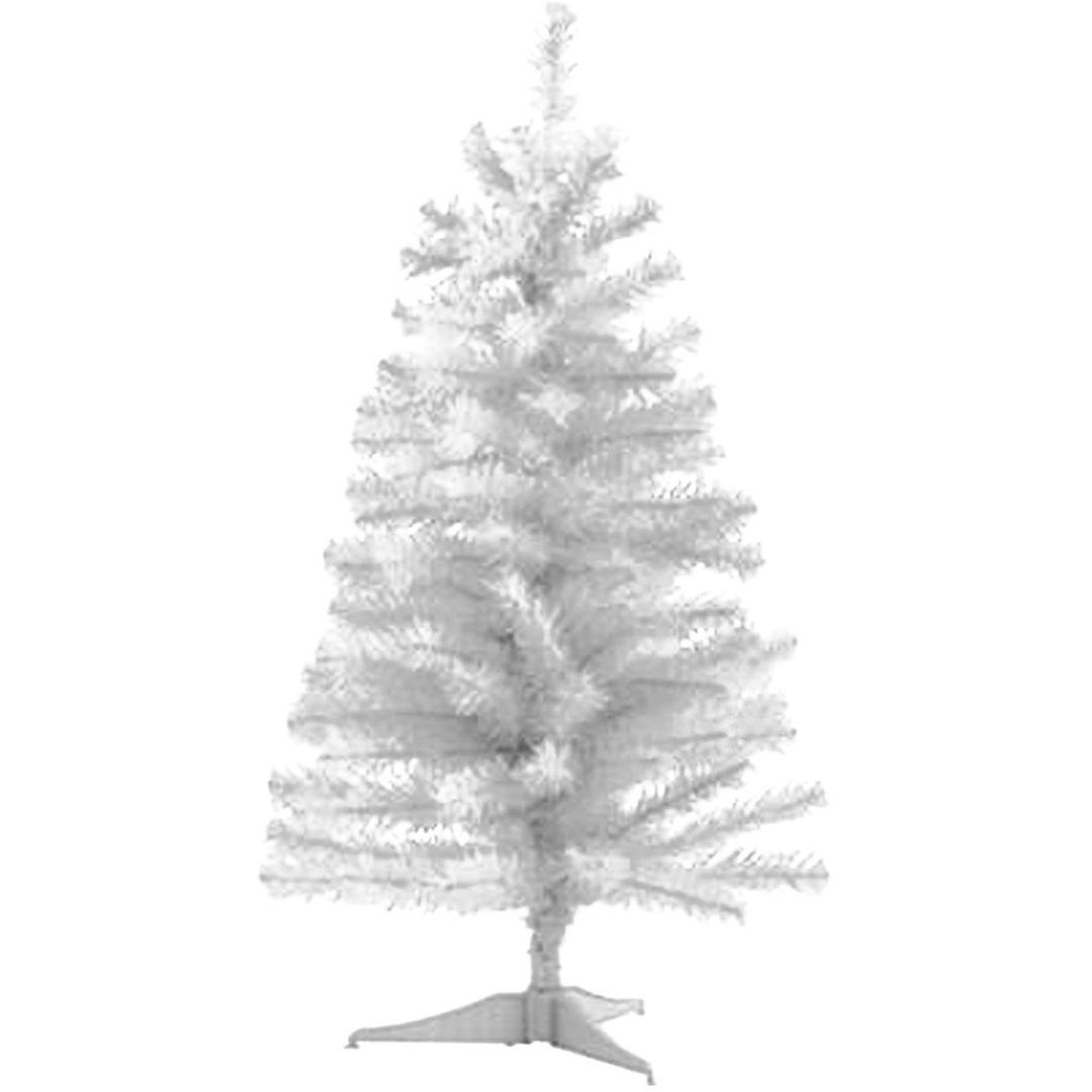 Χριστουγεννιάτικο Δέντρο Λευκό 90εκ με Πλαστική Βάση 93-2154 1132174